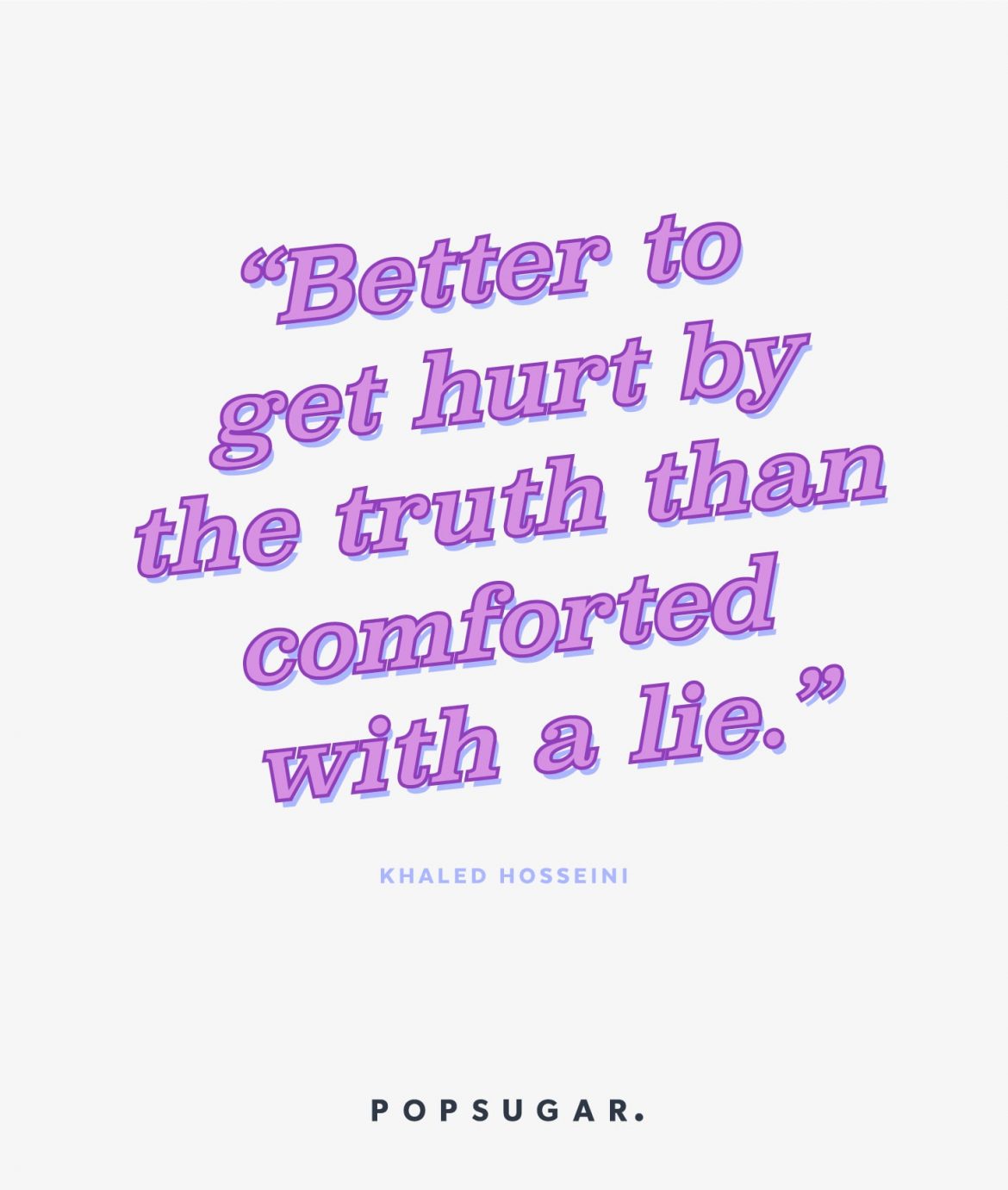The truth we accept will transform us to better people