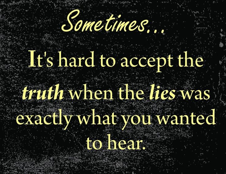 Desire to hear and accept the truth