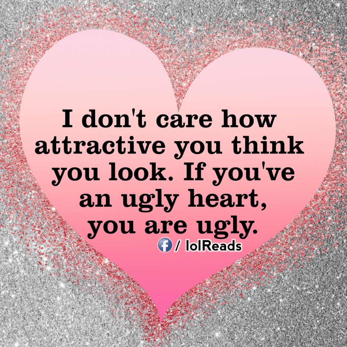 Feed your heart than your appearance