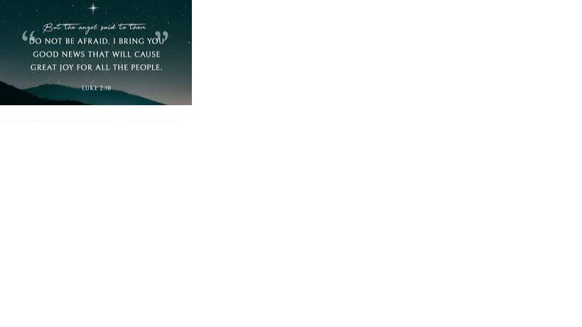 *True meaning of Christmas*